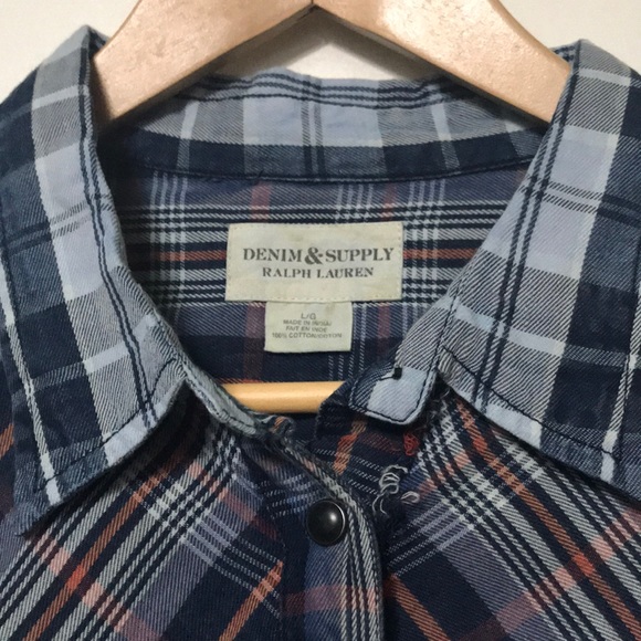 Ralph Lauren Denim&Supply button down size L NWT - Picture 4 of 5